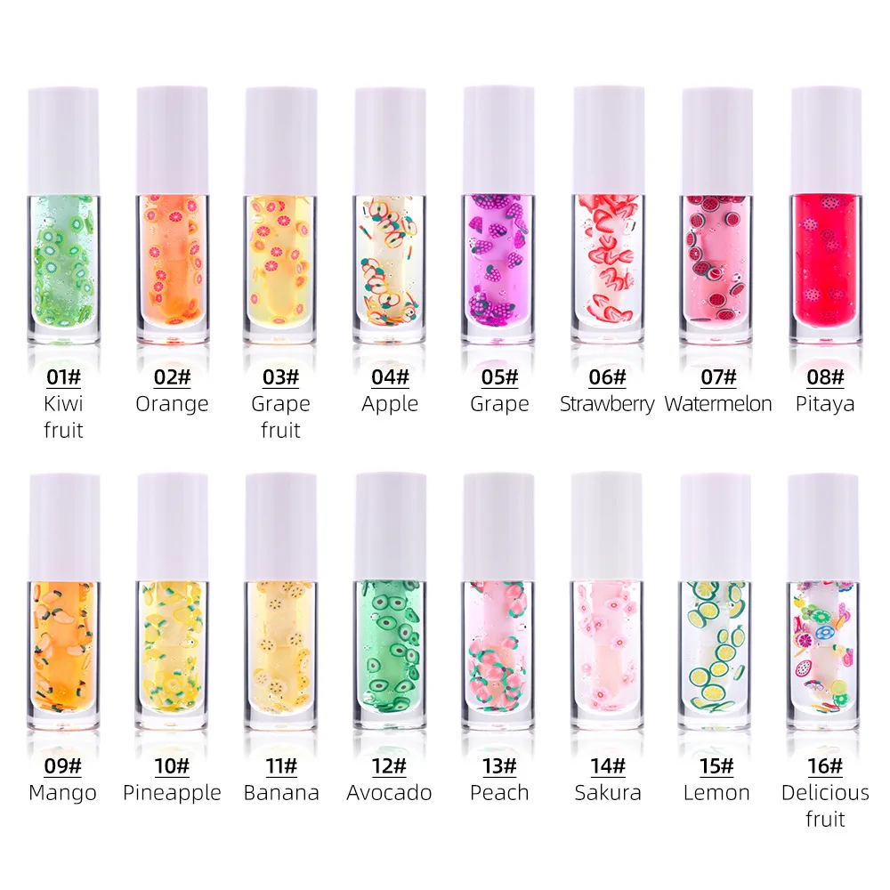 Drop-Shipping und Private Label Transparentes Lippenöl Lipgloss Lip Glaze