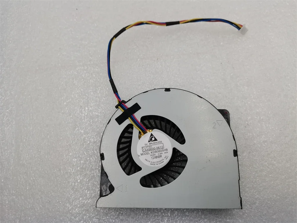 Cooling fan for Fujitsu FMV LIFEBOOK AH77/J G80N05NS1MT 57J57 KDB0605HB AKN G310 KDB0605HB-G310 CA49600-0610 CA49600-0612