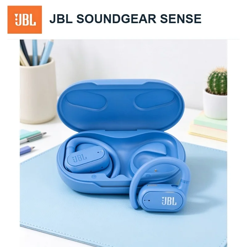 JBL Soundgear Sense Open-Ear Wireless Headphones with 16.2mm Dynamic Drivers