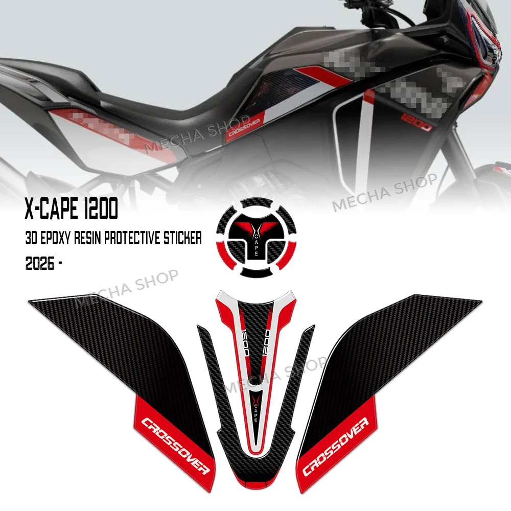 

3D-наклейки на бак для мотоцикла Moto Morini X-Cape 1200, аксессуары для мотоциклов 2025-2026