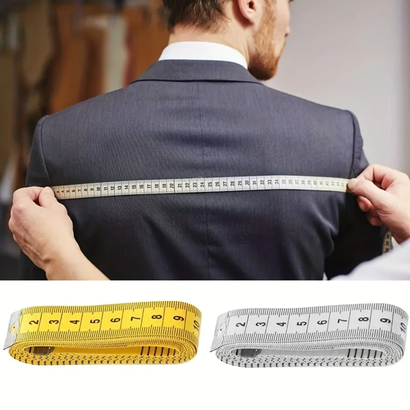 150cm/60-Inch Soft Body Measuring Ruler Tailor Tape Measure Centimeter Meter Sewing Measuring Tape in Many Colors 2026 NEW view 2