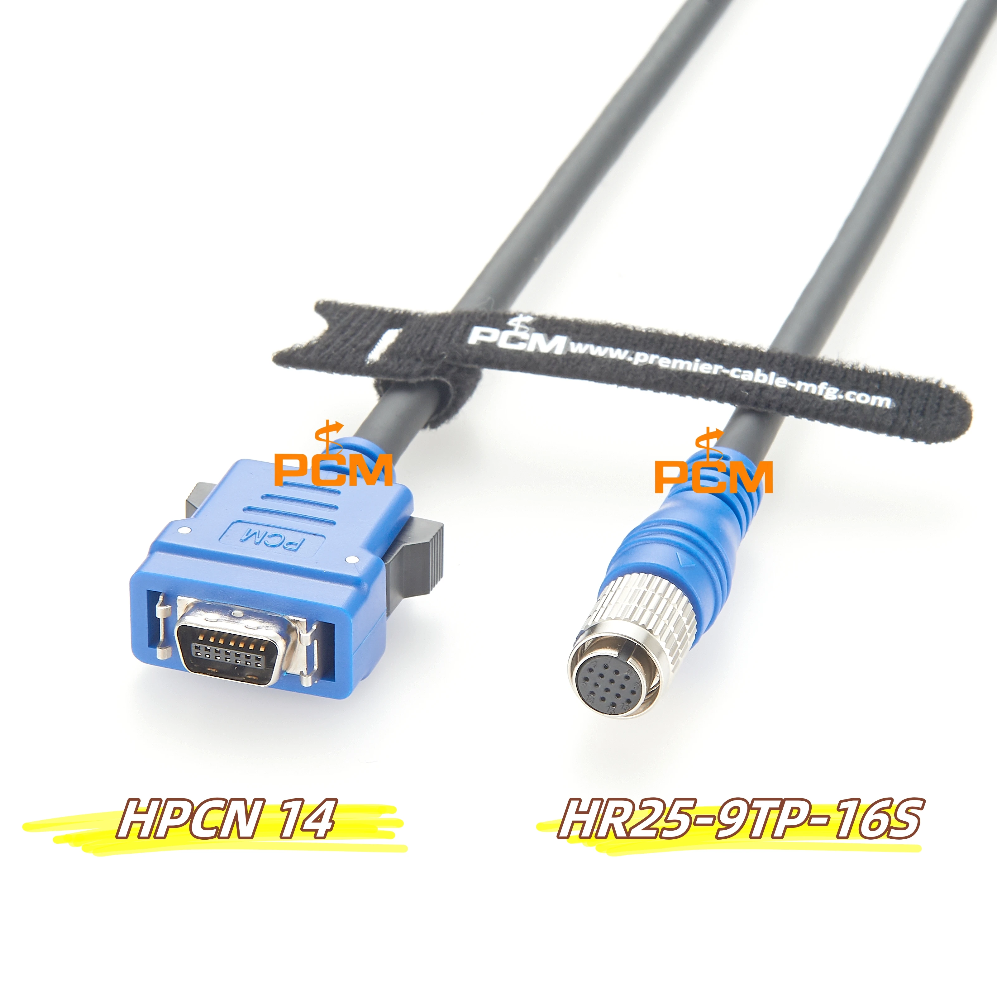 HPCN 14-pin Male to Hirose HR25-9TP-16S Connector Cable keyence Sensor Cable Industrial Machine Vision System Camera CB-A2
