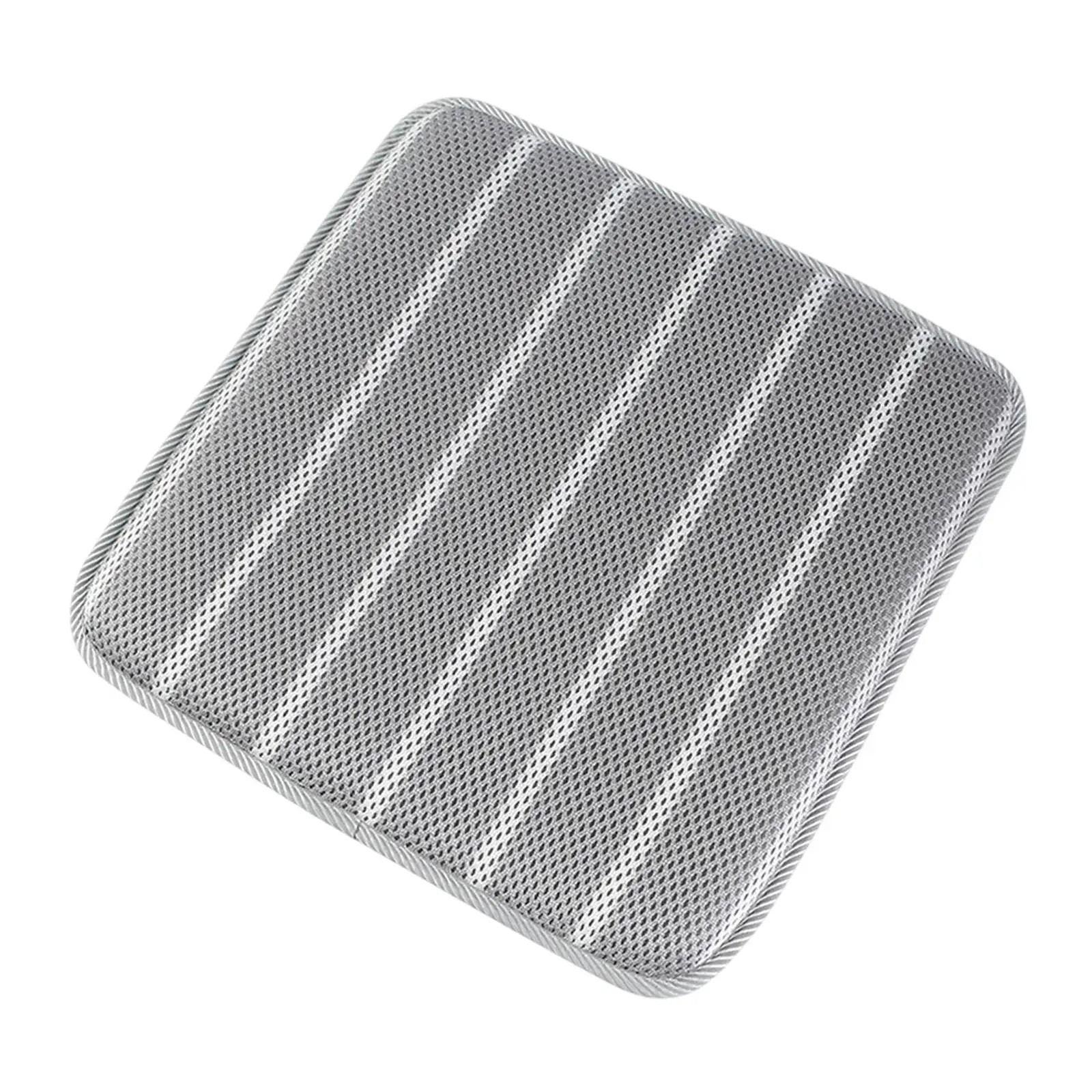 Stripe Cushion Sturdy 3D Portable Decorative Quick Dry Easy to Clean Practical Versatile Chair Cushion Square Pad Seat Cushion