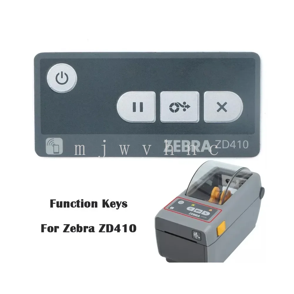 

Функциональные ключи, табличка с именем, наклейка для Zebra ZD410