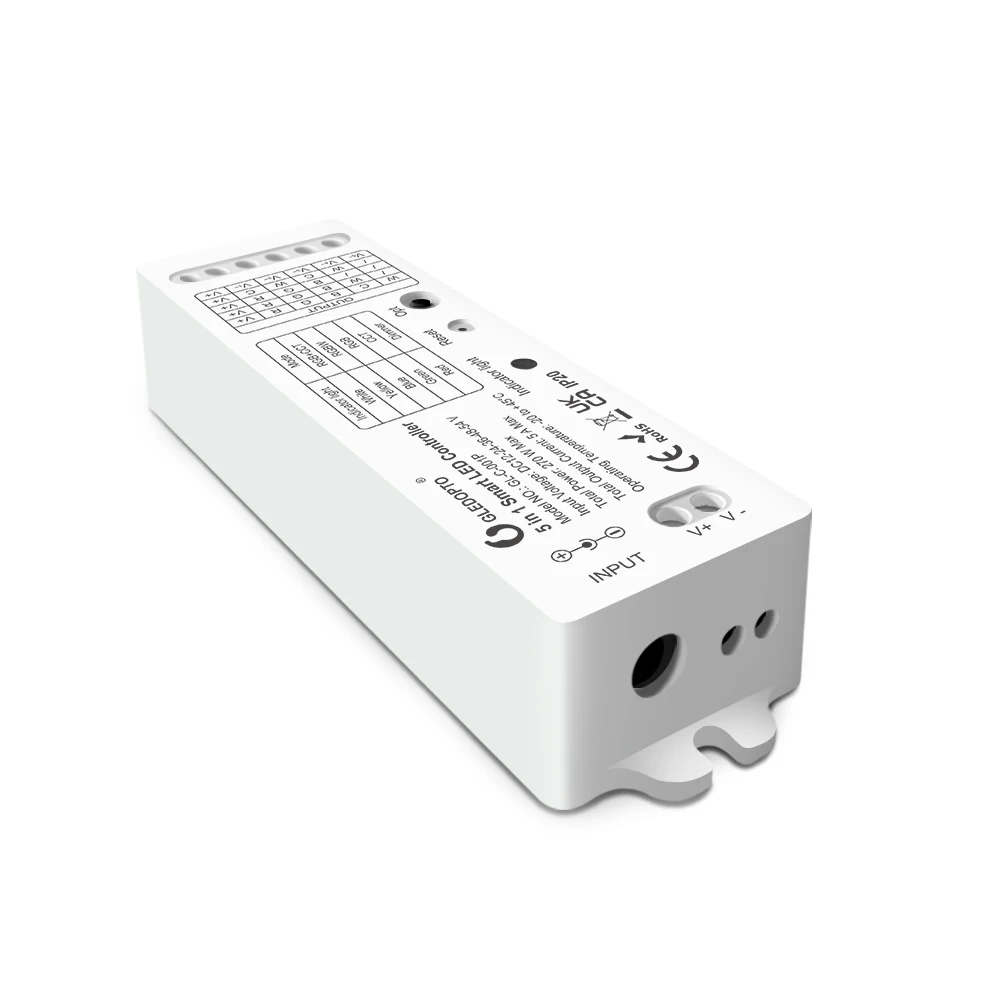 GLEDOPTO2.4G light strip dimmer ZIGBEE3.0 5-in-1 light strip controller RGB RGBW CCT