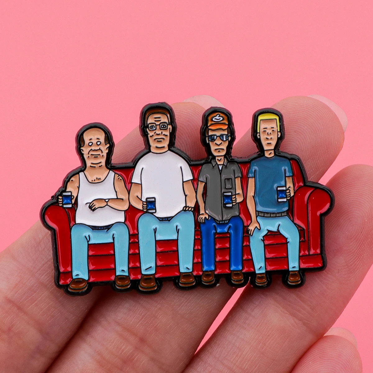 Cartoon Anime Funny Enamel Pin Badges on Backpack Women\'s Brooches Men Lapel Pins Jewelry Cosplay Accessories Toys Gifts