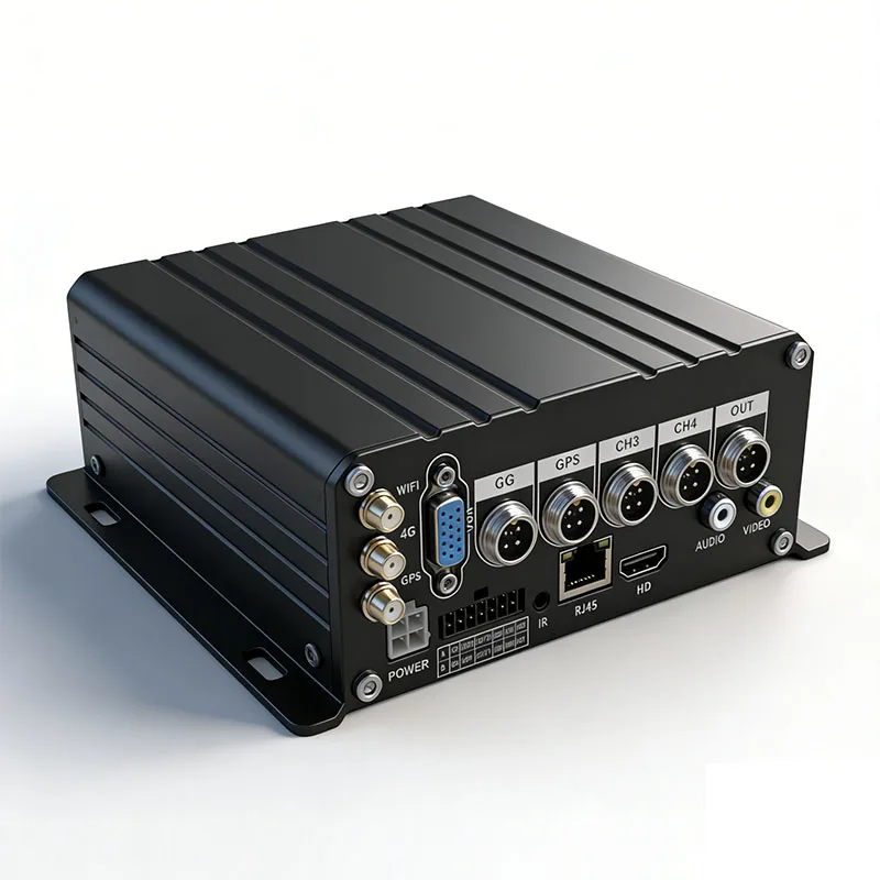 Seemetech DC8-36V  4ch Hard Disk MDVR  AHD 1080P  Mobile DVR with 4G WiFi GPS Fuel Level Sensor Optional  for Truck Fleet Manage