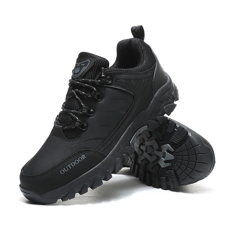

CHRLCK Sneakers Low-top Non-slip Waterproof Casual Sneakers Waterproof Warm Shock-absorbing Outdoor Mountaineering Hiking Shoes