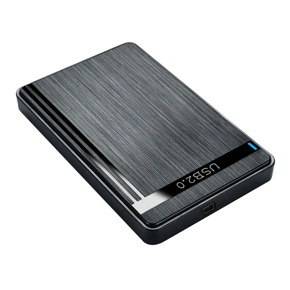 SSD 외장 스토리지 HDD 박스용 모바일 하드 드라이브 케이스, 2.5 인치 SATA-USB3.0 HDD 인클로저, USB3.0/2.0 케이블 ABS 