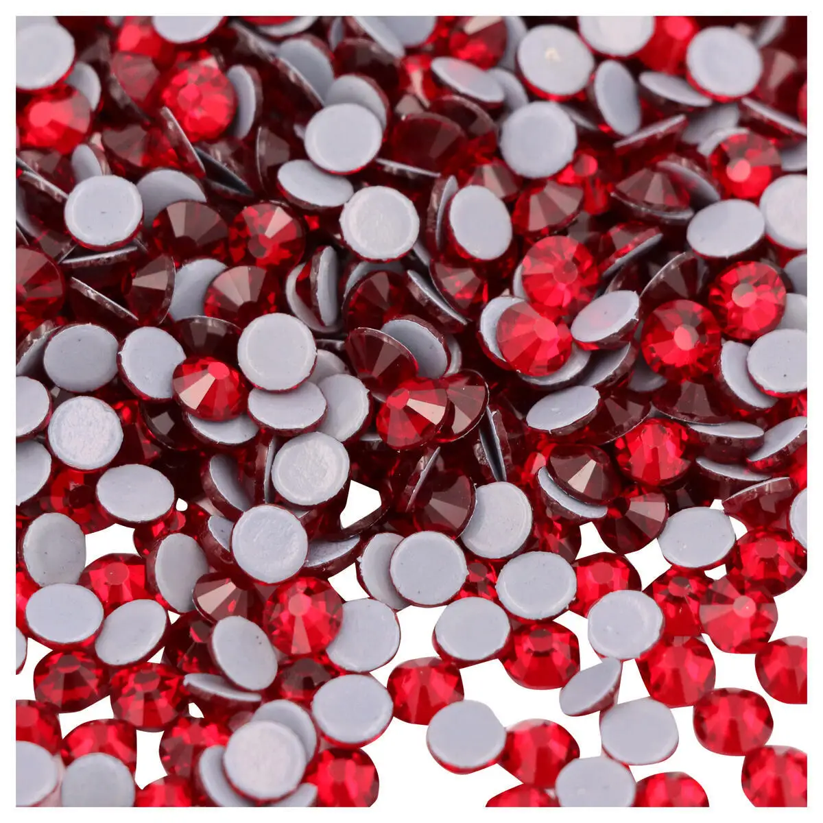 

Dark Siam / Red Hotfix Flatback Rhinestones Iron On Crystals Strass Stones For DIY Clothes Wedding Decoration