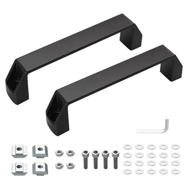 PORK-European Standard 40 Series Aluminum Alloy Profiles For 4040 Handle, 180 Mm Hole Spacing