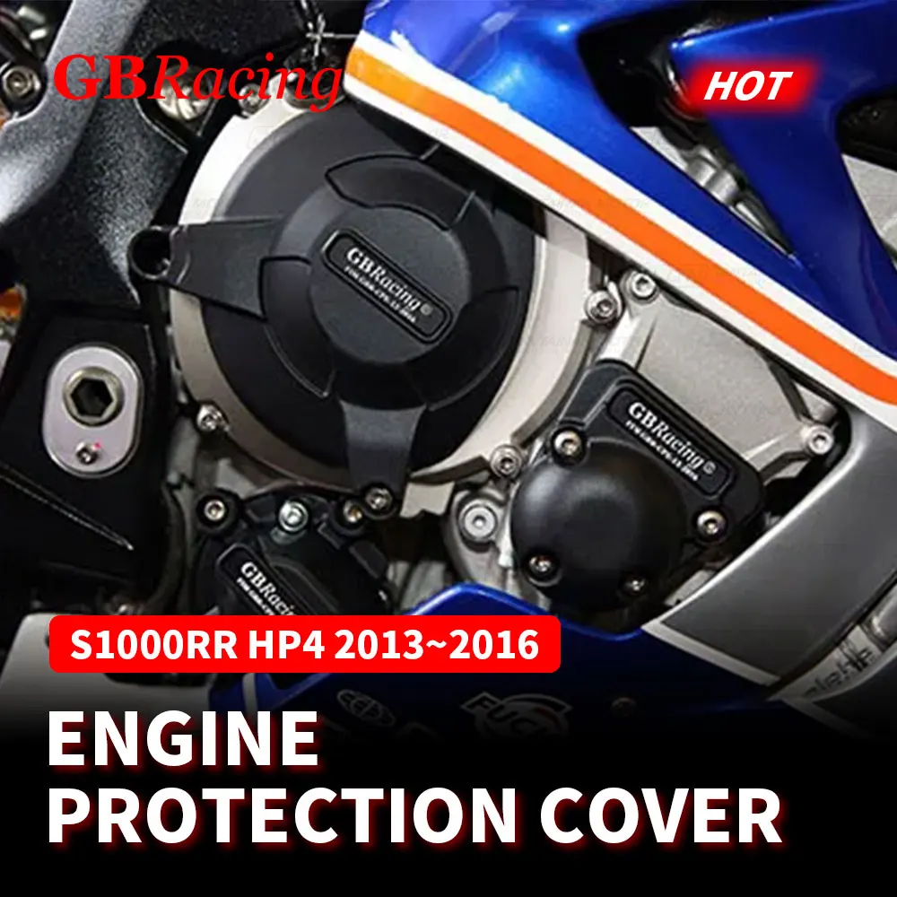 

GB Racing Engine Cover Set For BMW S1000RR HP4 S 1000 RR HP4 2013-2016 Alternator Clutch Pump Protect Cover Accessories