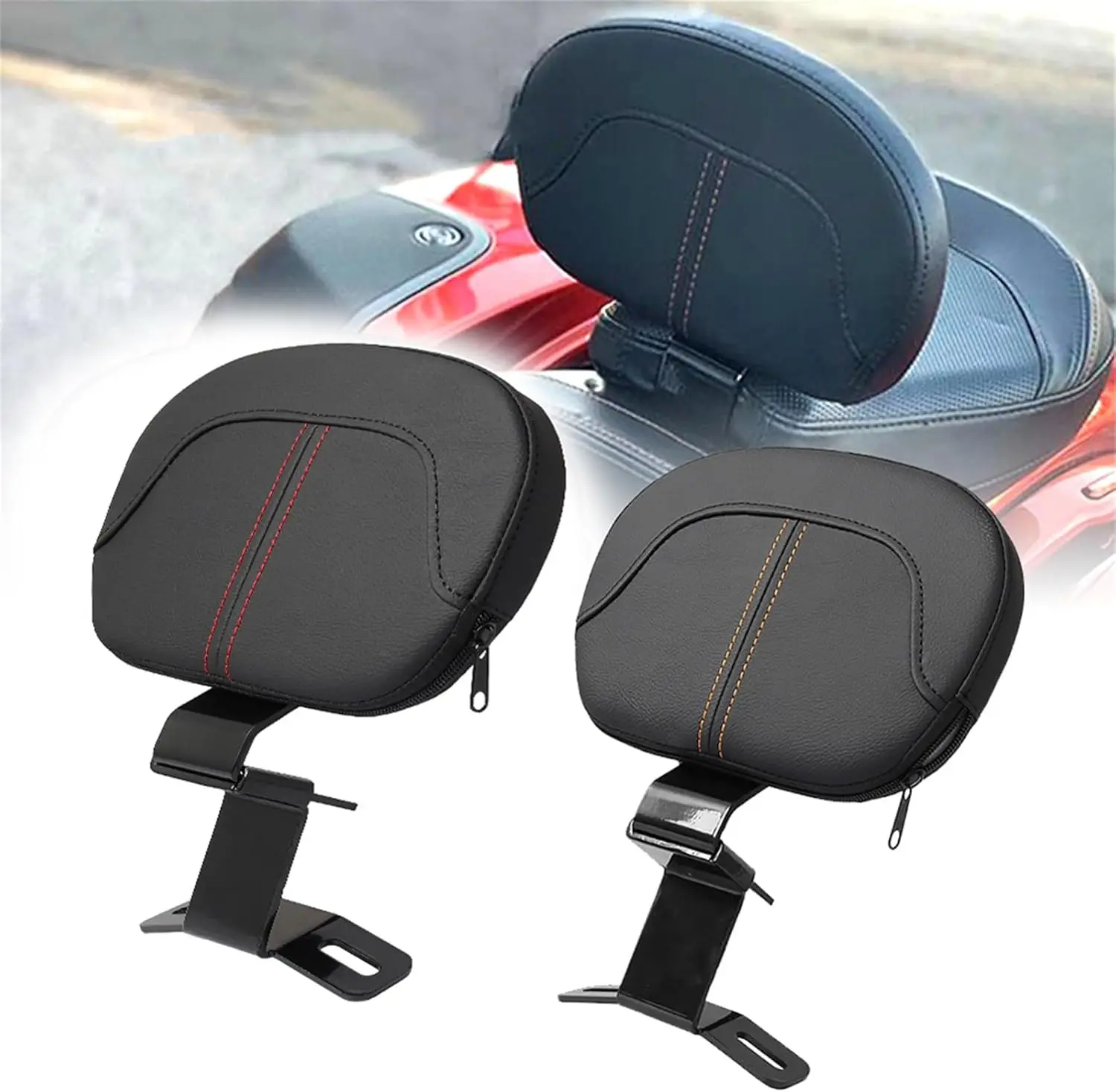 

Кожаная спинка для водителя мотоцикла, спинка сиденья для Harley Touring CVO Electra Road Street Glide Road King 09-22