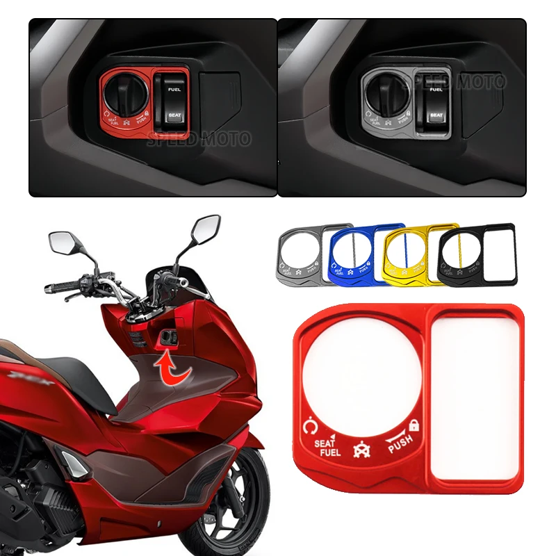 

For Honda PCX PCX150 PCX125 PCX160 SH125 SH150 NS125LA ADV150 Ignition Switch Cover Electric Door Lock Button Cover Protector