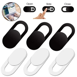 1/5/10/20x Webcam Cover Shutter Magnet Slider Plastic Universal Antispy Camera Cover For Laptop iPad PC Macbook Privacy Sticker