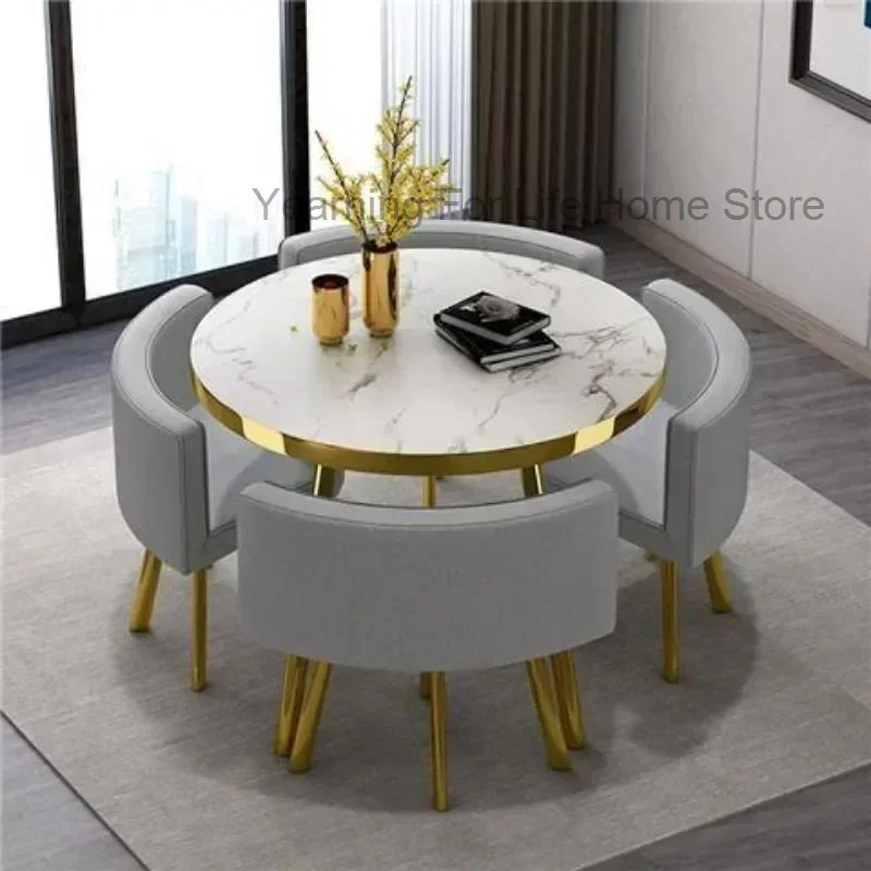 Modern Simple Dining Tables Reception Negotiation Wooden Dining Tables Rest Office Restaurant Mesas De Comedor Home Furniture