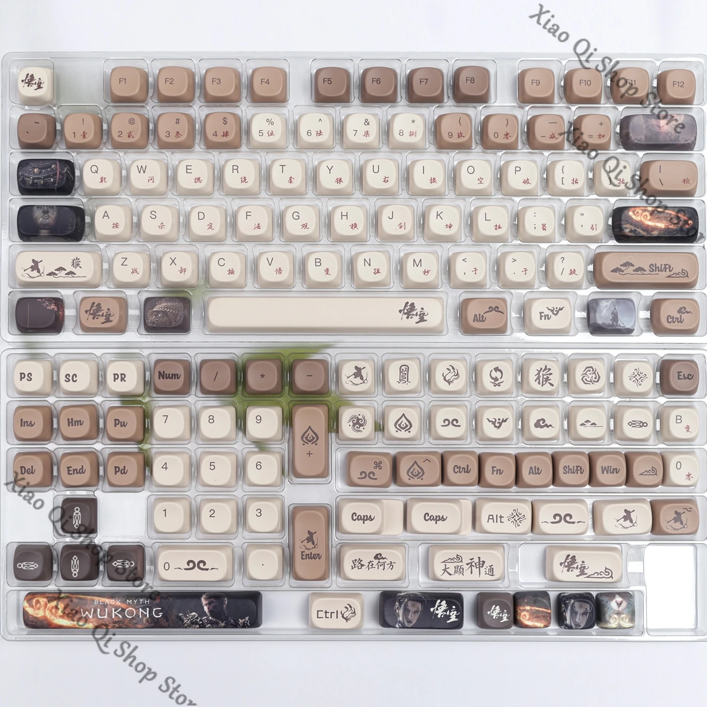 เกมตํานานสีดําสัมผัสความประทับใจ MOA คีย์บอร์ดหมวกองค์ประกอบกําลังสูงหล่อลักษณะระดับของขวัญวันเกิด