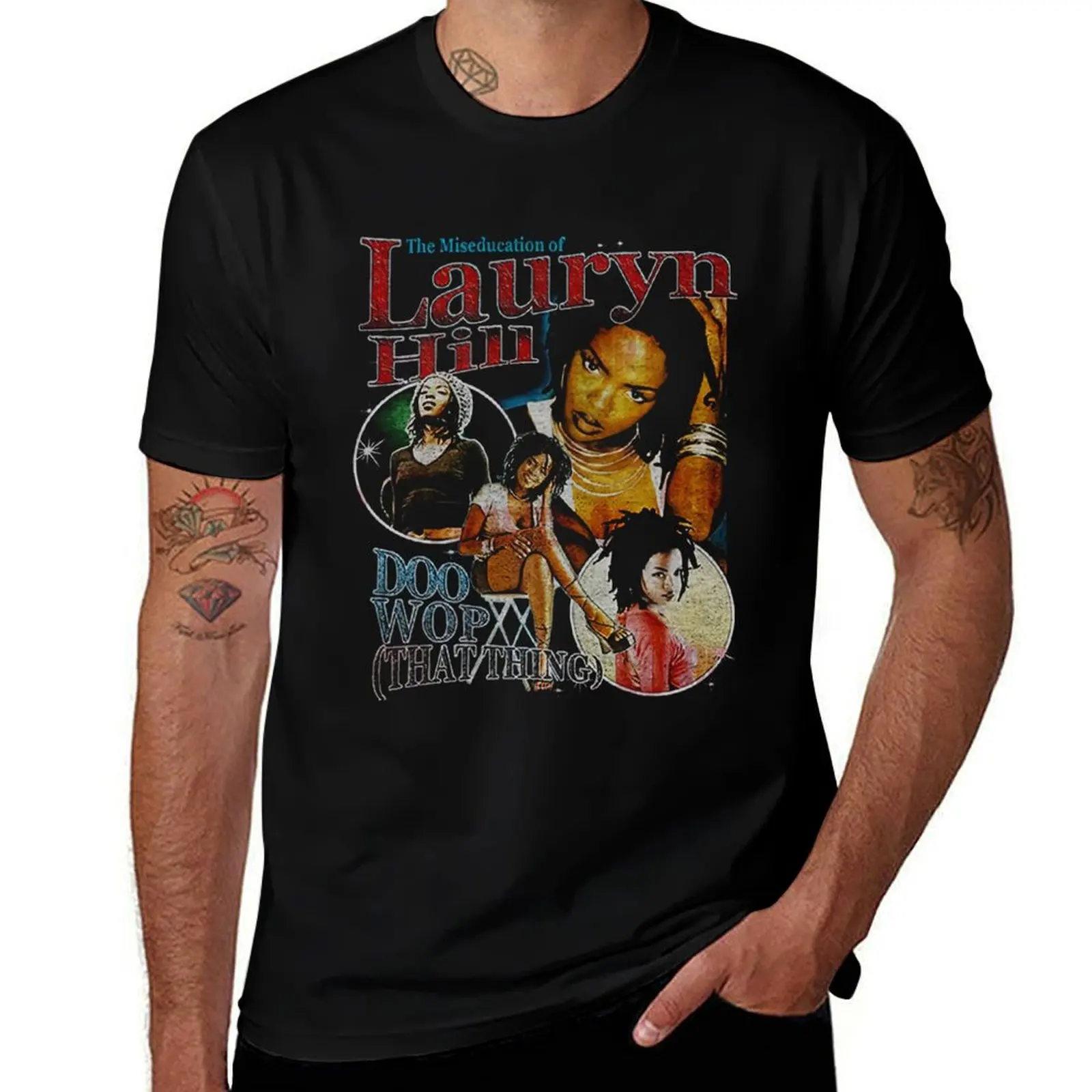 

t The t T-Shirt shirt men man 100% heavy cotton essential t Lauryn Famous cotton Hill shirt shirt