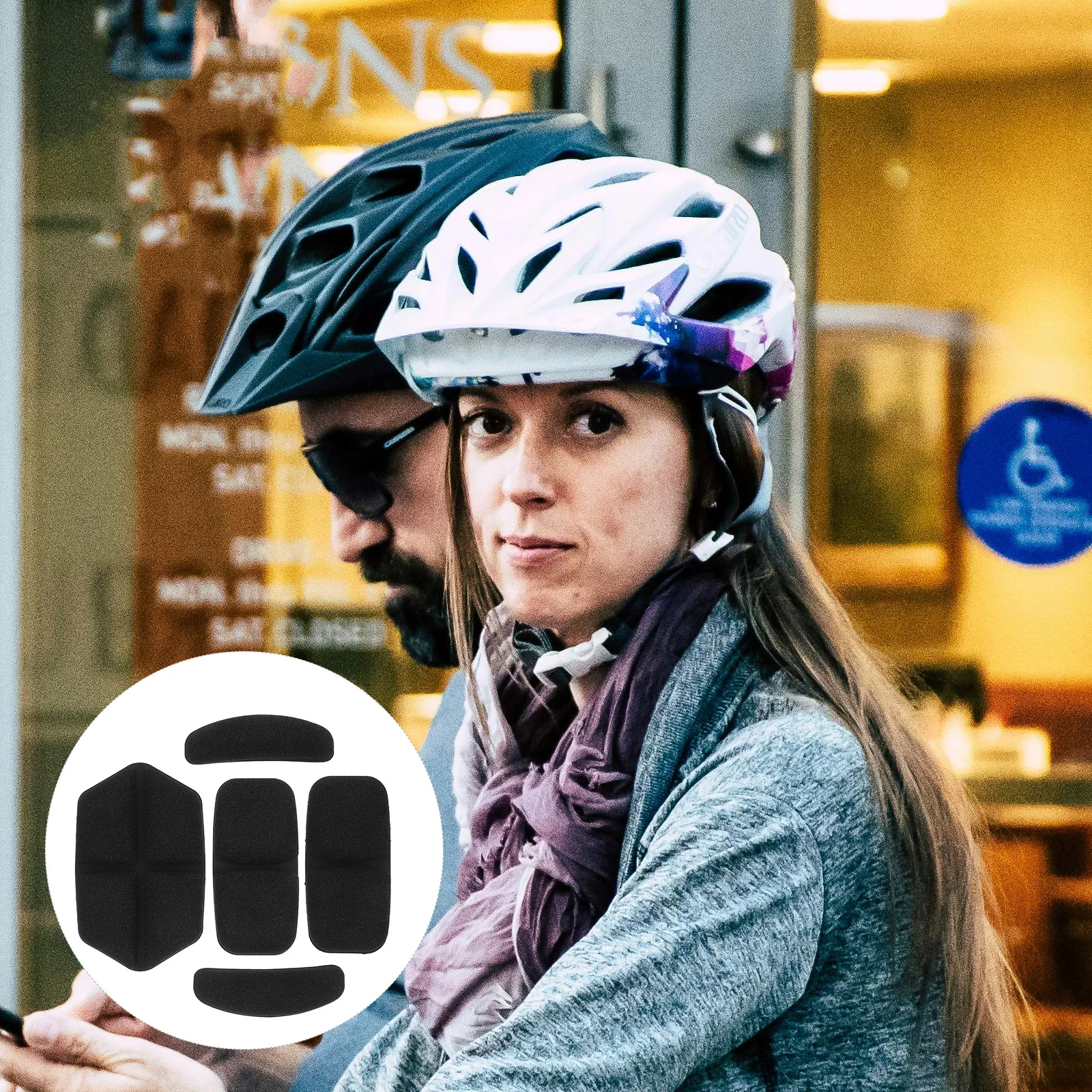 5 Pcs Cycling Lining Electric Scooter Accessories Padding Motorcycle Simple