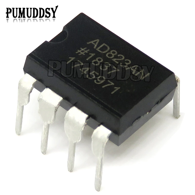 2PCS AD823ANZ AD823 DIP8 DIP Dual, 16 MHz, Rail-to-Rail FET Input Amplifier AD823AN New Original ic