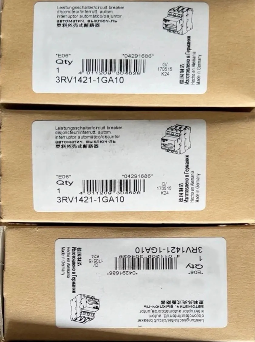 Brand New original 3RV1421-1GA10 3RV1421-1CA10 3RV1421-1DA10 3RV1421-1AA10 in stock