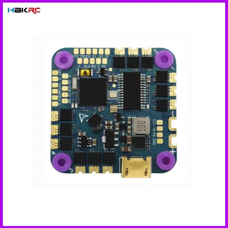 

HAKRC F4126 F411 AIO Flight Controller ICM42688 BLHELI_S 20A/40A ESC Built-in OSD Barometer Current Sensor 2-6S for RC FPV Drone