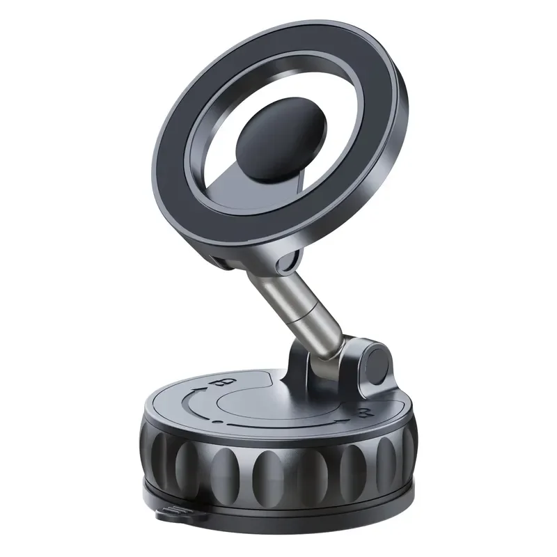 for  Adsorption Magnetic Car Phone Holder Foldable Cup Mount  Dashboard Glass Desktop Universal Mobile Stand