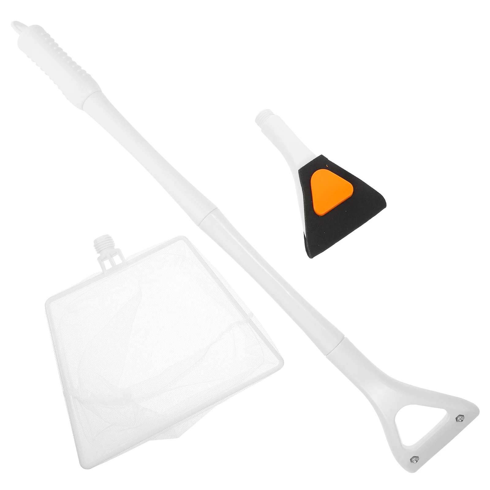 

Fish Tank Cleaning Tool 53 5cm Aquarium Scraper Kit Materials Glass Tank Accessories Fish Net Sand Remover Efficient