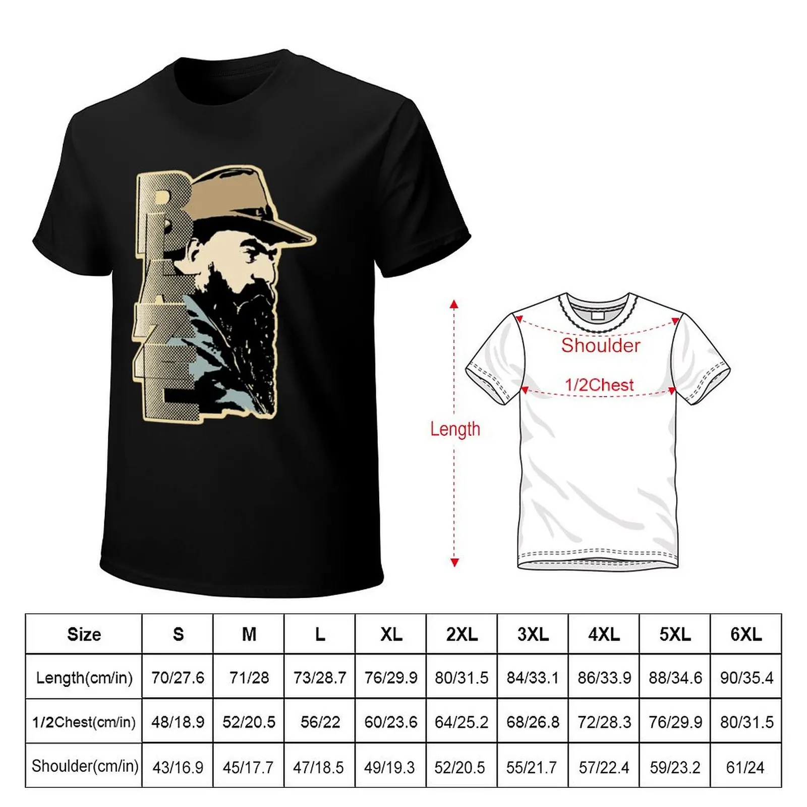 Townes van Zandt Blaze T-Shirt Breathable Basic Cotton T-Shirt