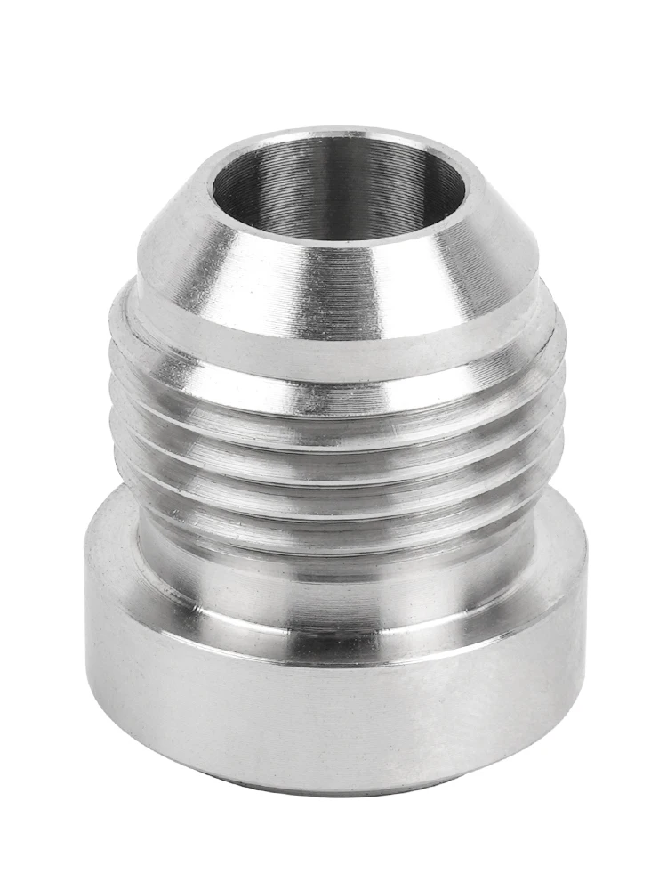 RASTP-1pcs AN3 AN4 AN6 AN8 AN10 AN12 adaptateur de raccord de soudure mâle droit en acier inoxydable raccord de tuyau nitreux HR069
