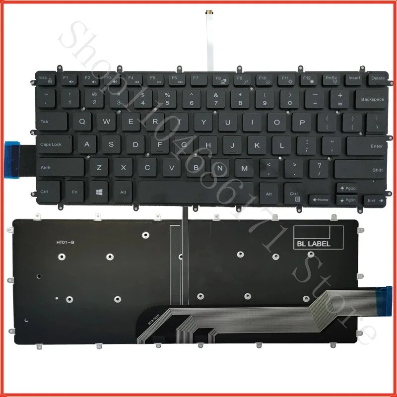 L Does Not Apply For Inspiron 5370 5379 7375 5369 5579 US Keyboard Backlight