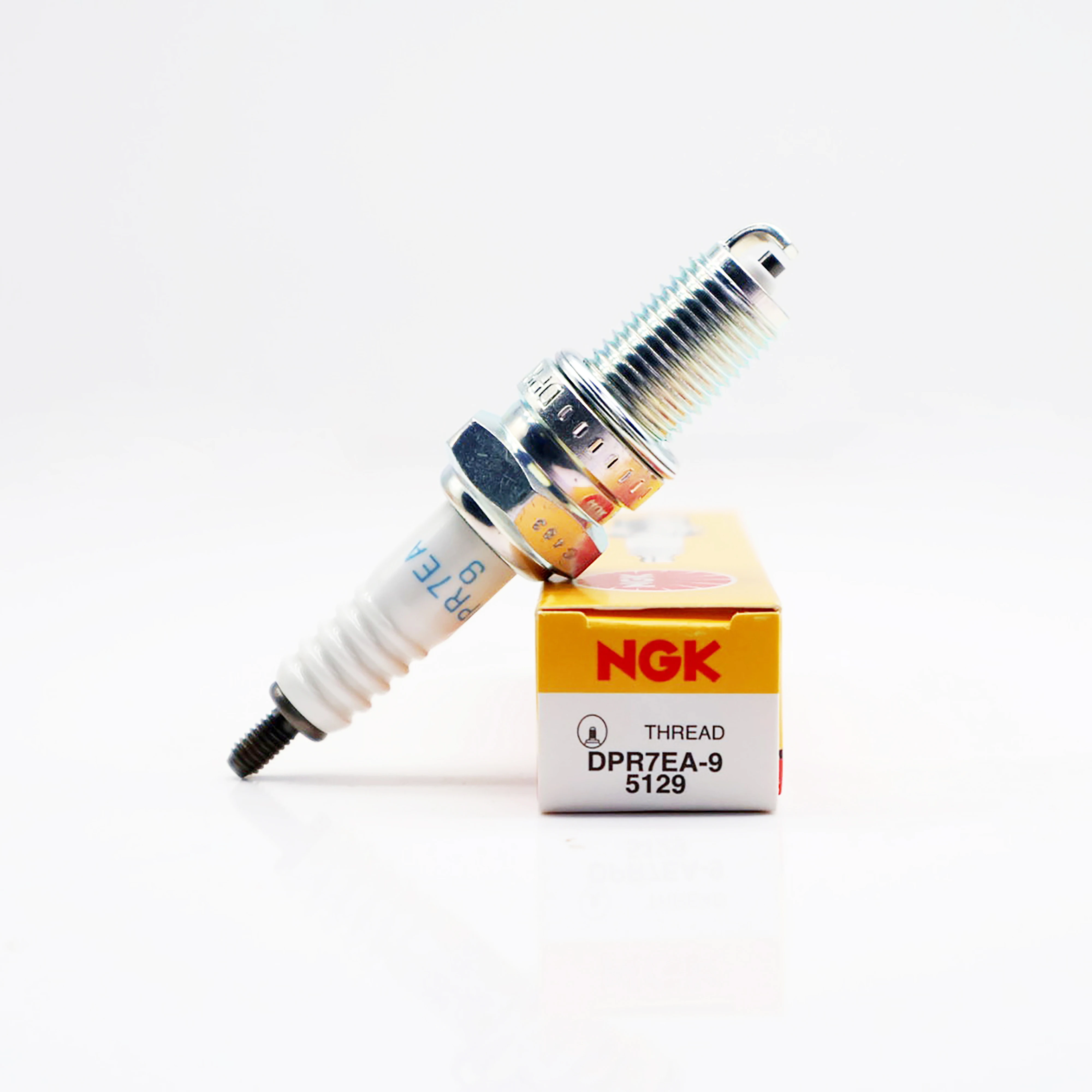 NGK Nickel Spark Plug DPR7EA-9 5129 Original genuine product for Suzuki, Honda, Yamaha, Kawasaki,Toyota OEM:0948200331111,