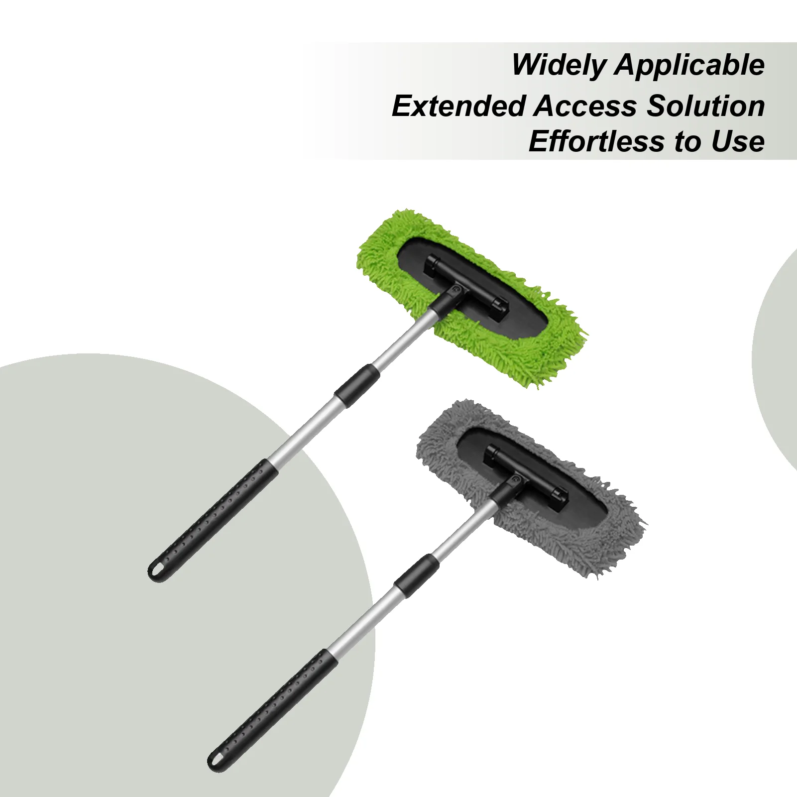 

Windshield Cleaner Tool Telescopic Duster Brush Defogger Car Mop To Wash Car For Cleaning Wash Glass Automotive Detailing Truck