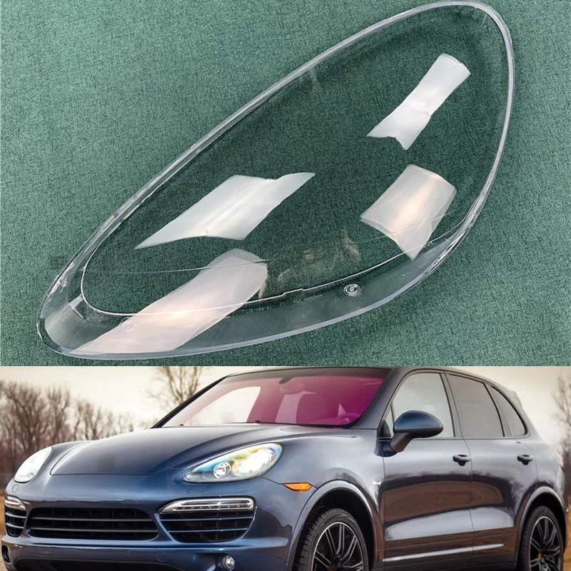 

For Porsche Cayenne 2010 2011 2012 2013 2014 Car Accessories Headlight Cover Lampshade Case Headlamp Shell Lens Plexiglass