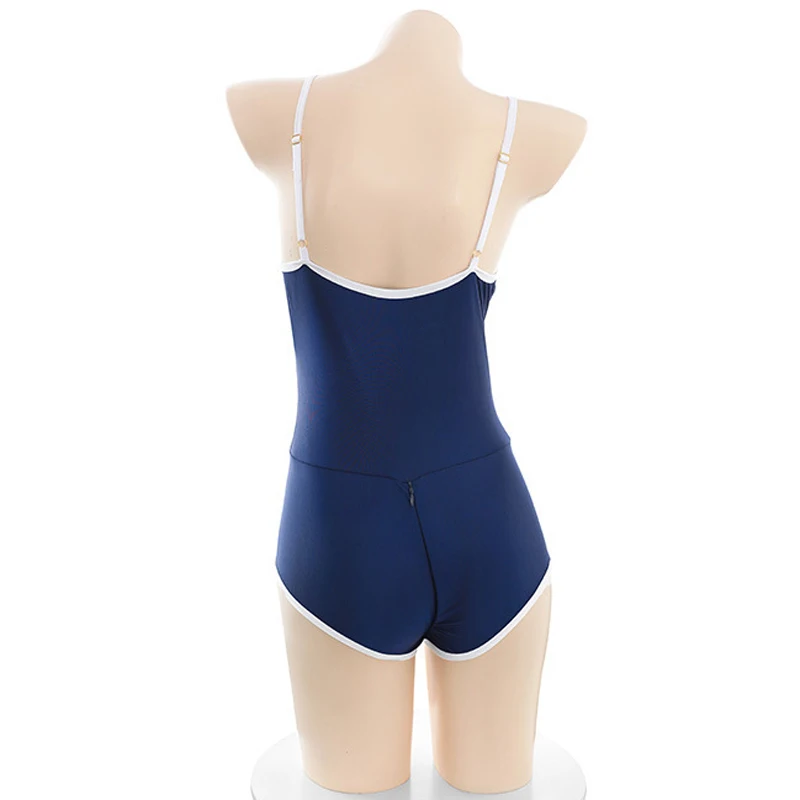 AniLV Japanese Anime Student Swimming Class School Swimsuit Bodysuit Cosplay Uniform Women Gymnastic Clothes Outfit Costume