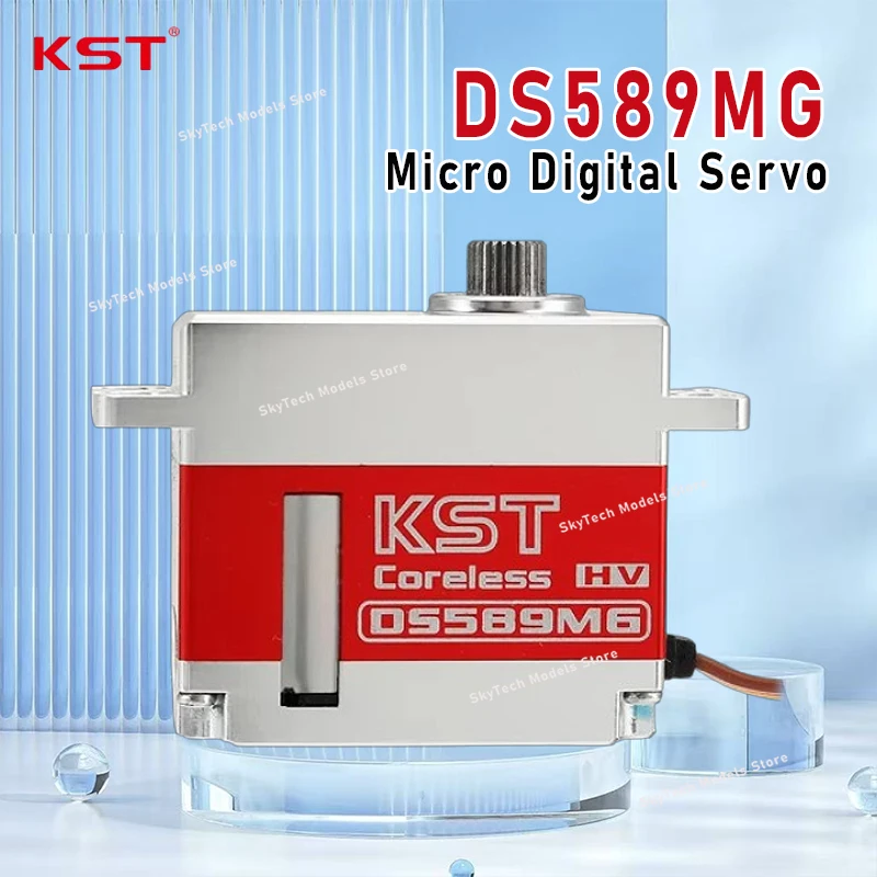 

KST DS589MG 9.2KG Swash Plate Micro Digital Servo For Goblin 500/500 Sport RC Helicopter Car Aircraft Accessories Replacement Pa