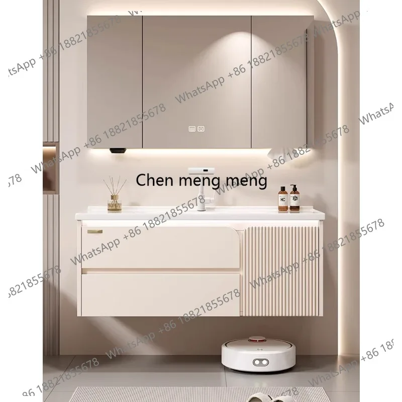 

Ceramic integrated basin, bathroom cabinet, combined bathroom, washbasin, washbasin, bathroom cabinet