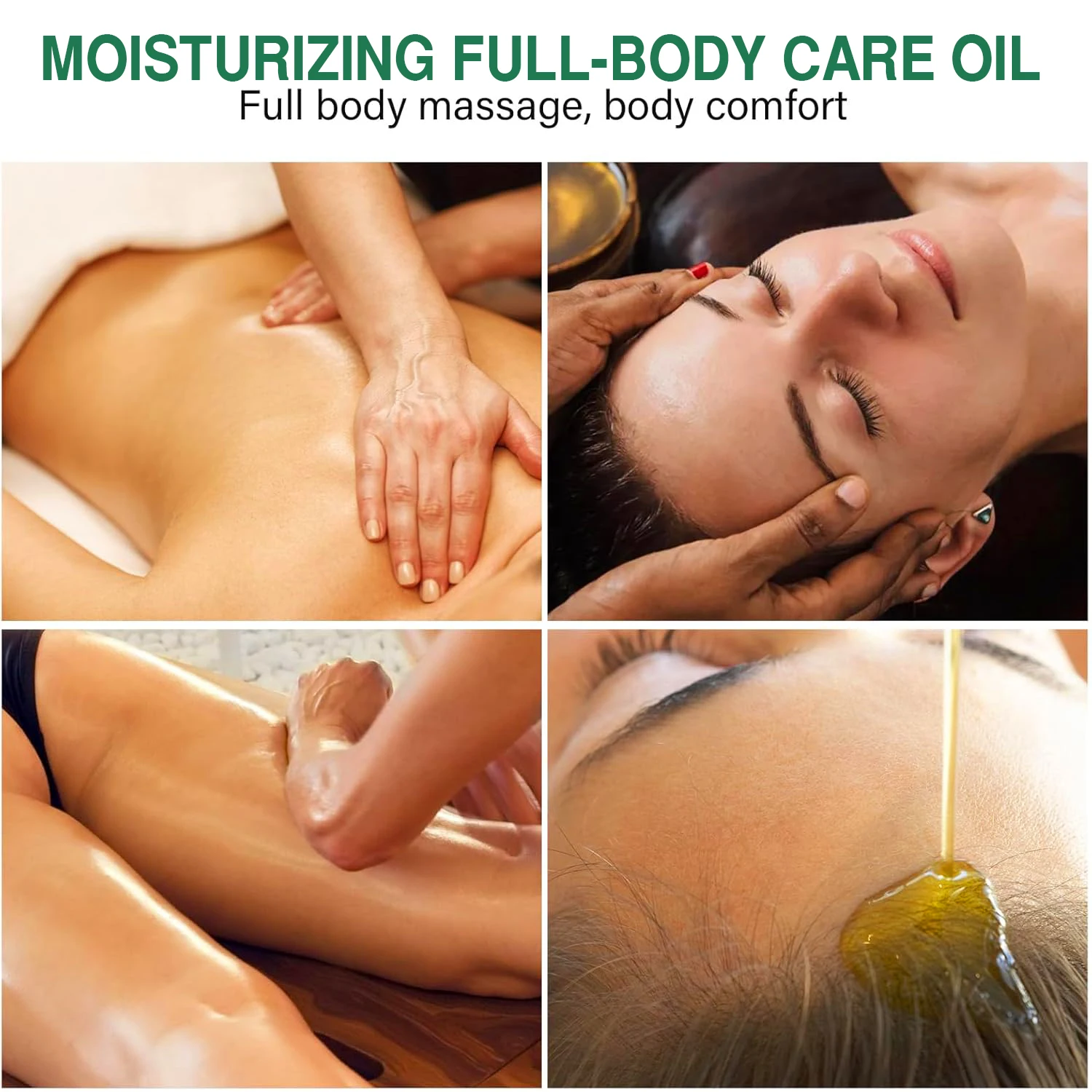Natural Eucalyptus Oil for Hair, Skin & Nails - Cold Pressed Pure Plant Extract Moisturizing Oil