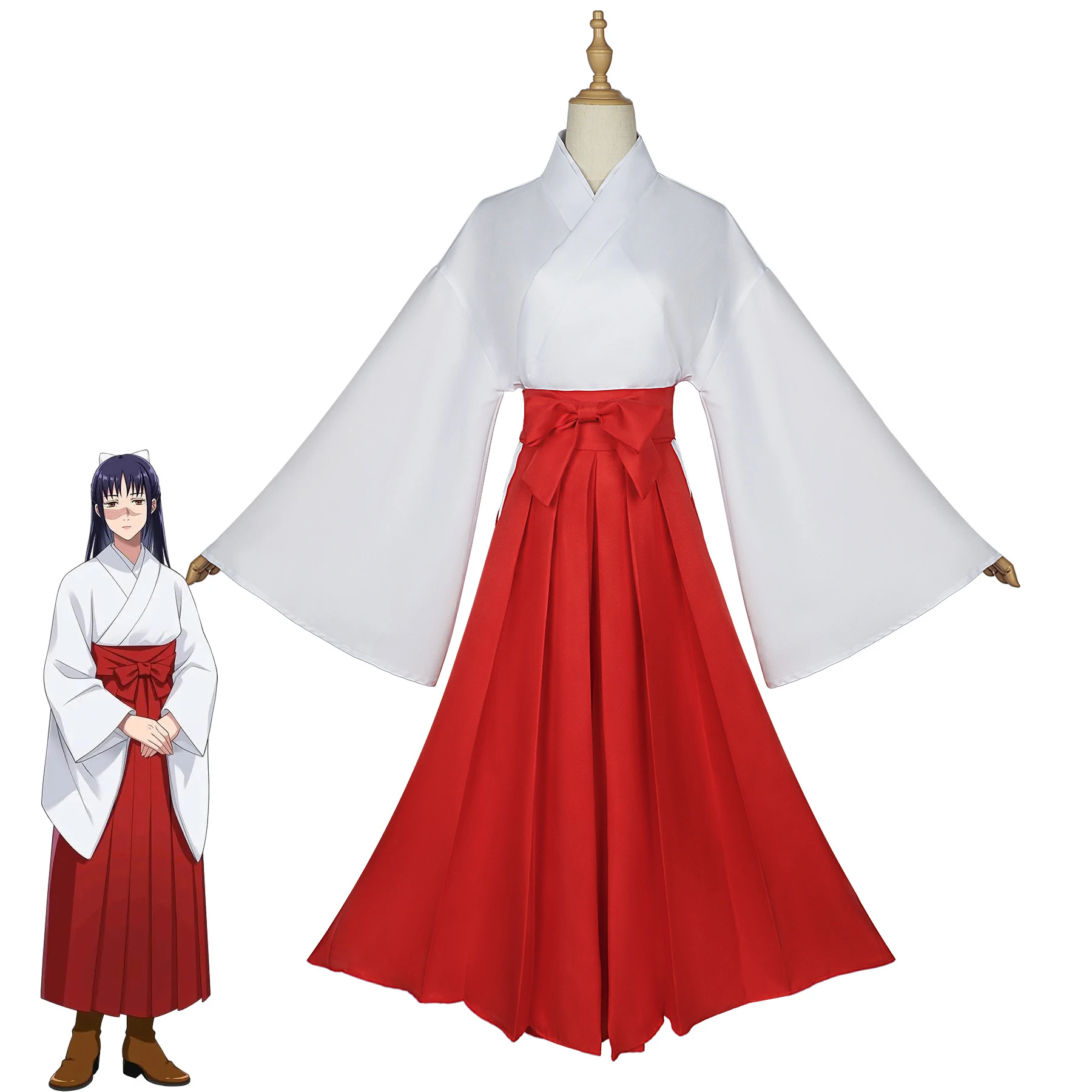 

Iori Utahime Cosplay Costume Anime Kimono Adult Female Halloween Uniform
