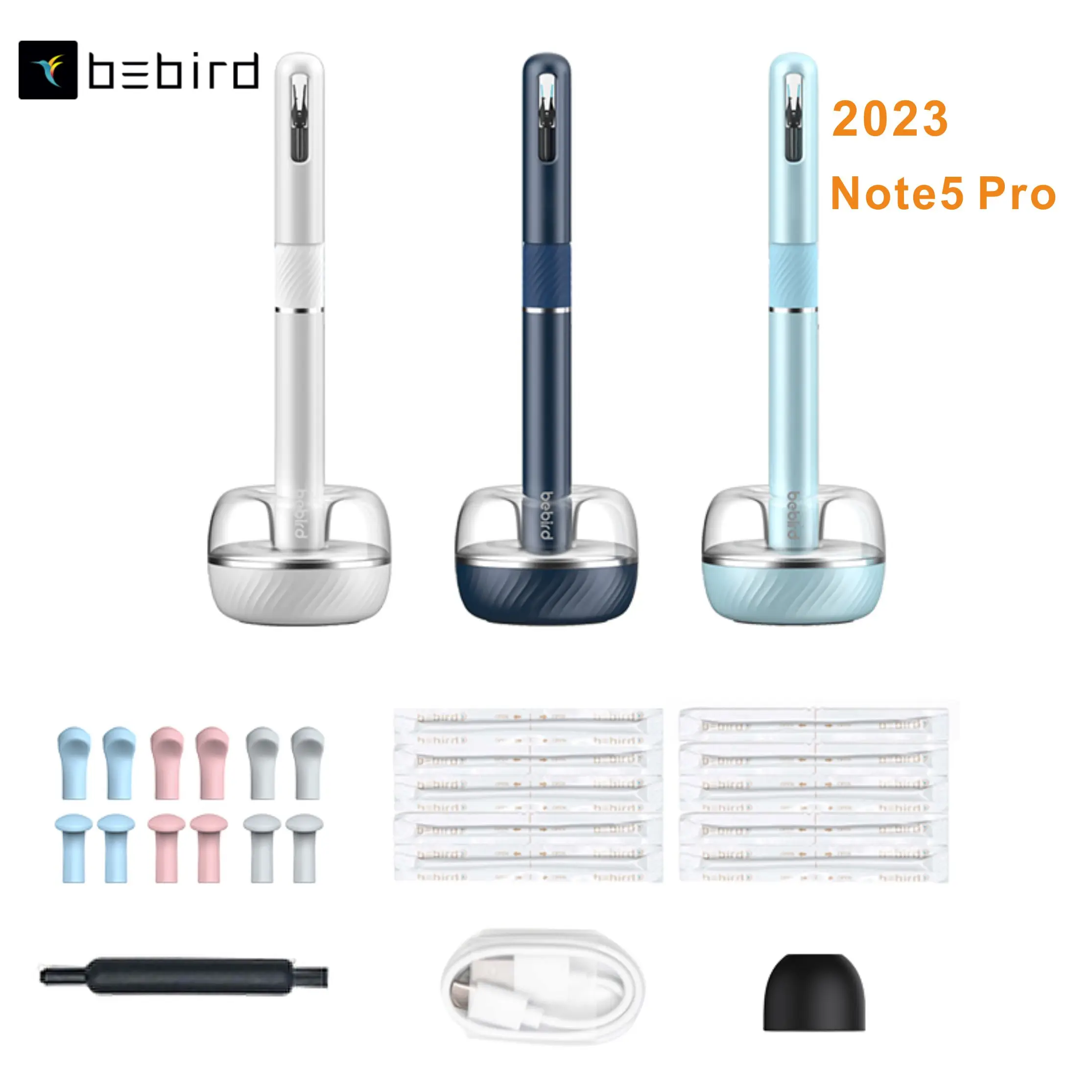 Bebird Note5 Pro Smart Visual Ear Sticks Endoscope Tweezers High Precision Earpick Mini Camera Otoscope Health Care Ear Cleaner