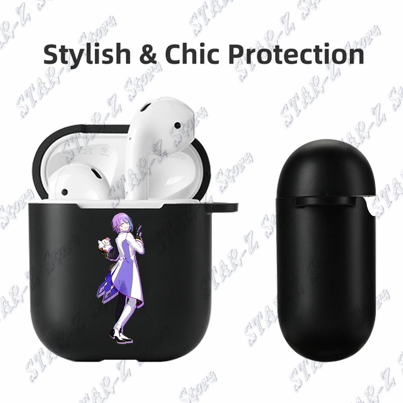 Hot VIRTUAL SINGER Soft Silicone Case for Airpods Pro 2 1 3 Rui Tsukasa Akito Shockproof Protection Air Pods Earphone Box Cover