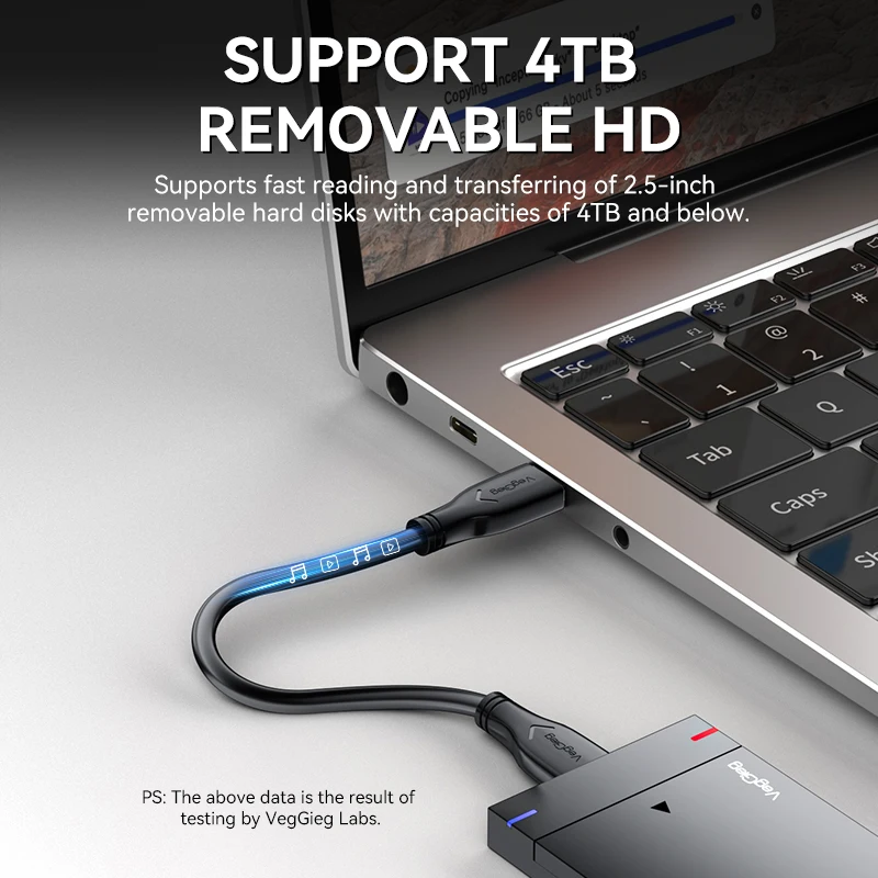 VegGieg USB 3.0 a to Micro B Hard Drive Cable 0.5-1.5M 5Gbps High-Speed Data Transfer for 2.5-Inch External HDD SSD