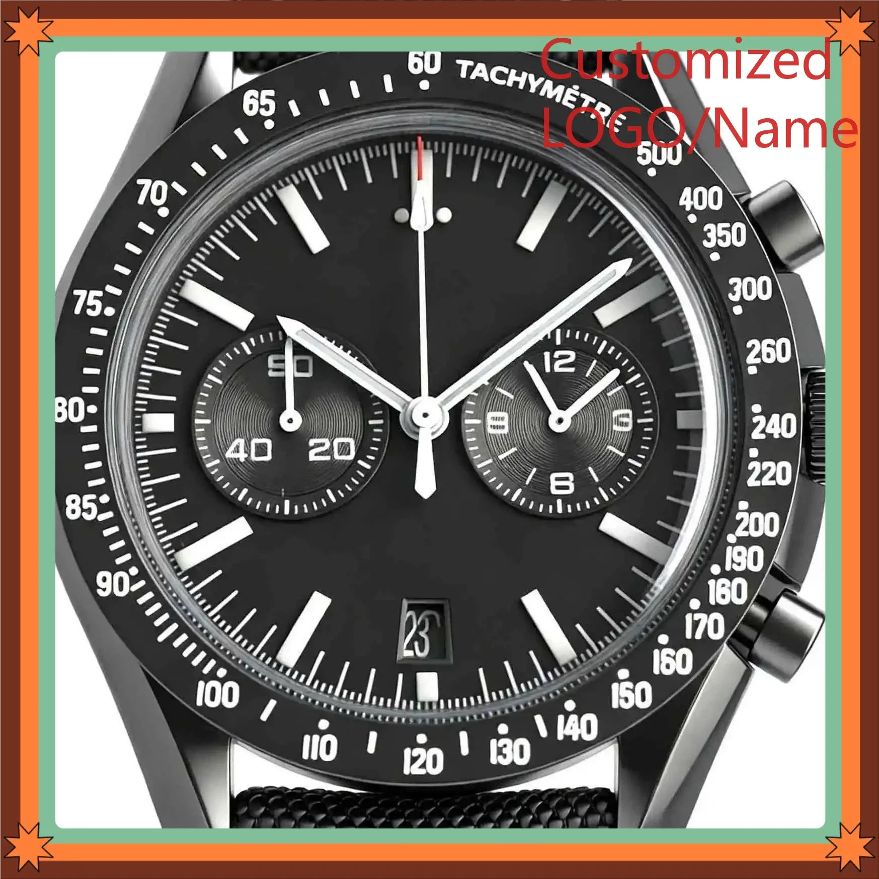 

GT9 Store 43mm Men Luxury Watches in 904L Steel Quartz Movement Customized Watches