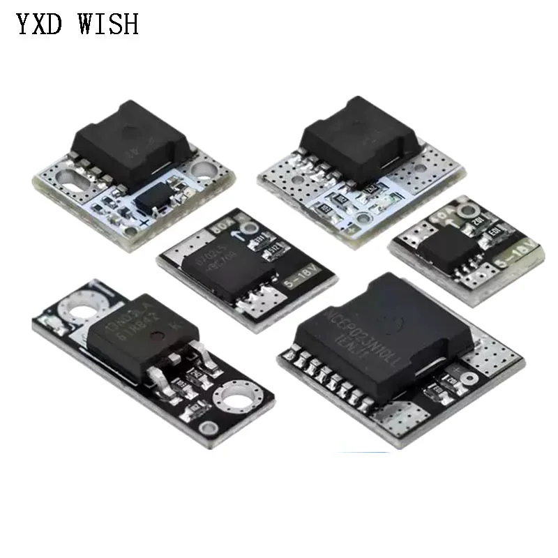 10pcs Mini High Power MOS Trigger Switch Motor Driver Module Field Effect Tube PWM Regulation Electronic Switch Control Panel