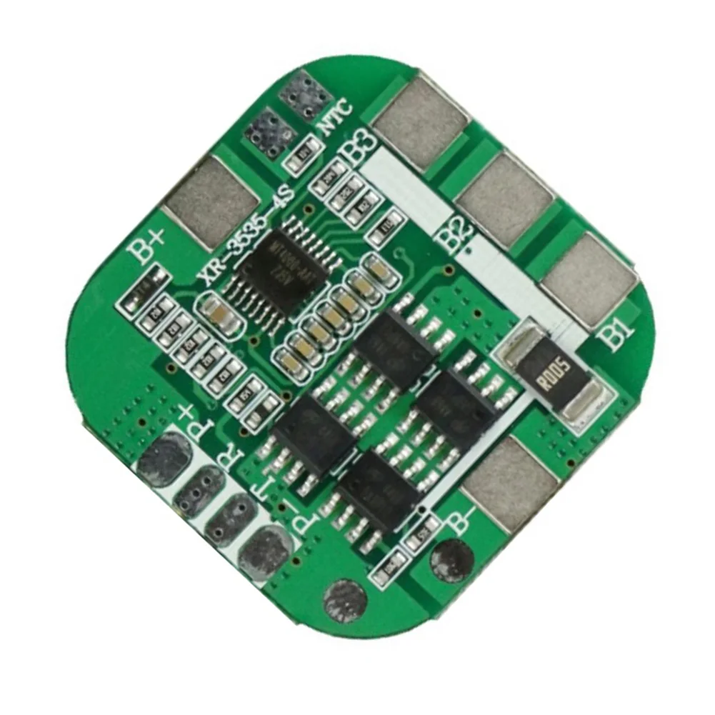 

Lithium Battery Charger Safety Device Balanced Protection Board Rated at 4S and Up to 20A Instantaneous Current