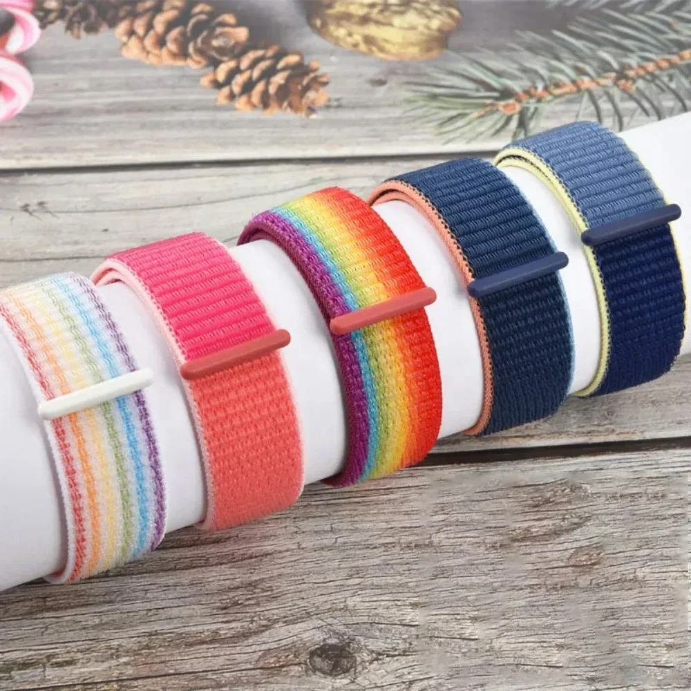 Sports Nylon Loop Strap for Samsung Galaxy Watch 7 6 5 4 44mm 40mm /4-6 Classic 47mm 46mm 5 Pro 45mm Replaceable Bracelet Correa