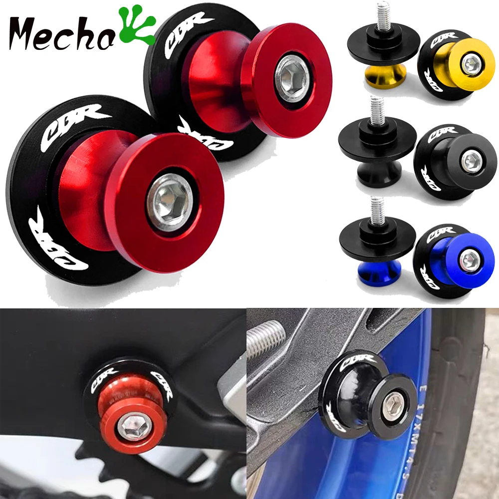 

CBR M8 Motorcycle Swing Stand Screw Swingarm Spools Slider For HONDA CBR600RR cbr1000rr CBR 954RR 900RR cbr250r 2004-2019 2018