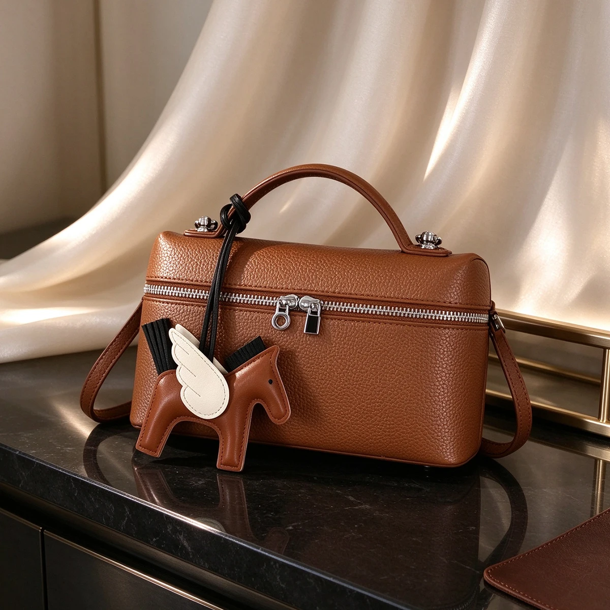 Minimalist Fashionable Solid Color Box Bag With Adjustable Strap Lightweight Women Shoulder Bag Crossbody Bag For Daily Vacation