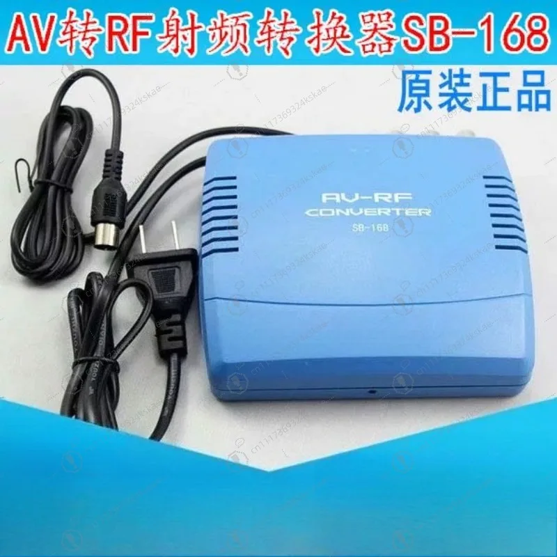 M69/SB‑168 AV‑RF Converter, Audio‑Video RF Modulator Adapter for Old Black‑White Television Signal Conversion