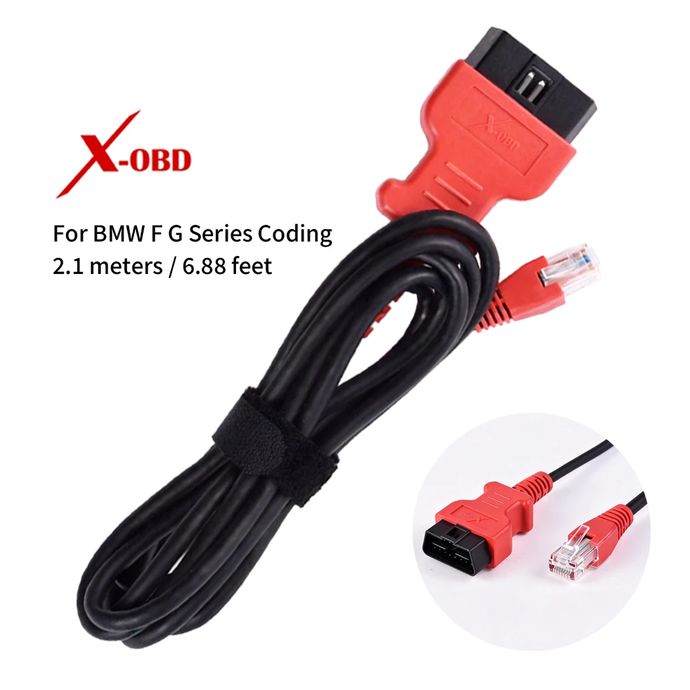 Newest ENET Cable for BMW F/G Series, ICOM Coding OBD2 Interface for E-SYS ISTA Bimmercode Bootmod3, Pure Copper Data Tool